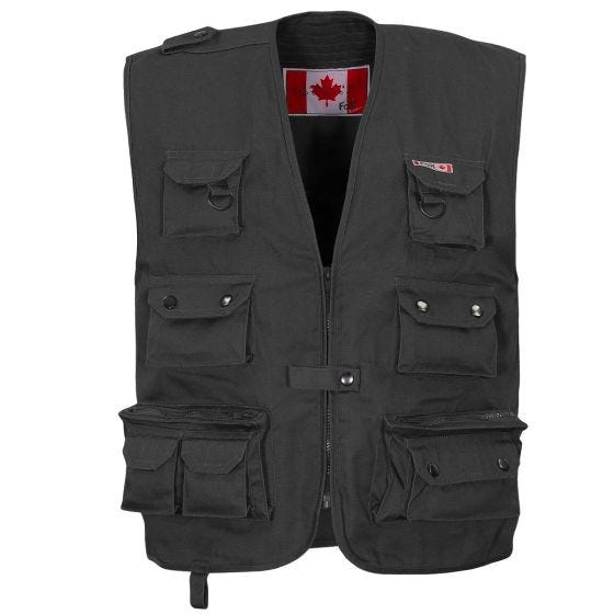 Fox Outdoor Heavy Vest - Sort