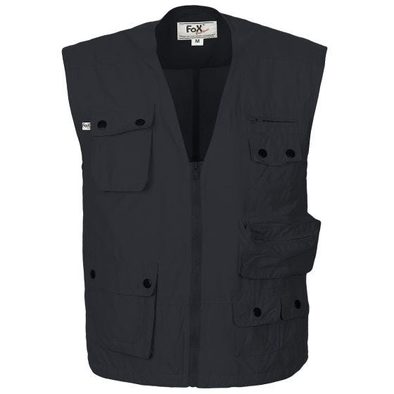 Fox Outdoor Microfibre Vest - Sort