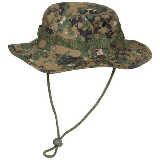 MFH GI Bush-hat Ripstop - Digital Woodland