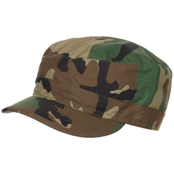 MFH BDU Feltkasket Ripstop - Woodland