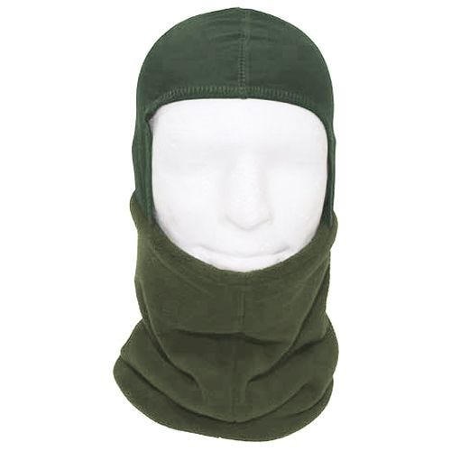 MFH Halstørklæde I Fleece med Hovedsektion - OD Green