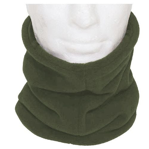 MFH Halstørklæde I Fleece med Hovedsektion - OD Green