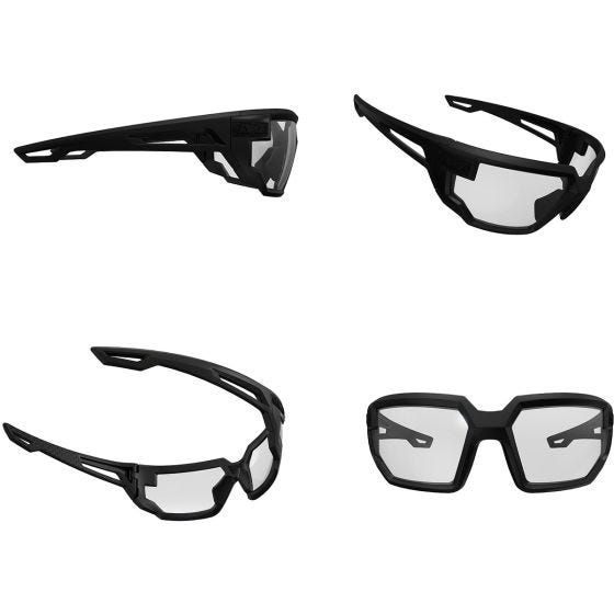 Mechanix Wear Vision Type-X F Briller - Klar linse sort ramme