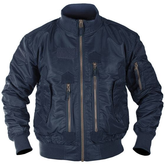 Mil-Tec US Tactical Flyverjakke - Dark Blue