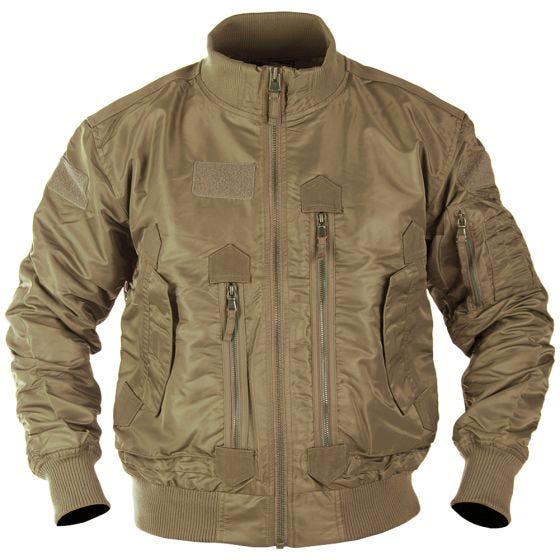 Mil-Tec US Tactical Flyverjakke - Dark Coyote