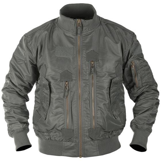 Mil-Tec US Tactical Flyverjakke - Urban Grey