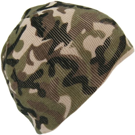 Mil-Tec Kasket Akryl - Woodland