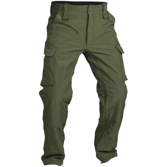 Mil-Tec Explorer Soft-shell Bukser - Olivenfarvet