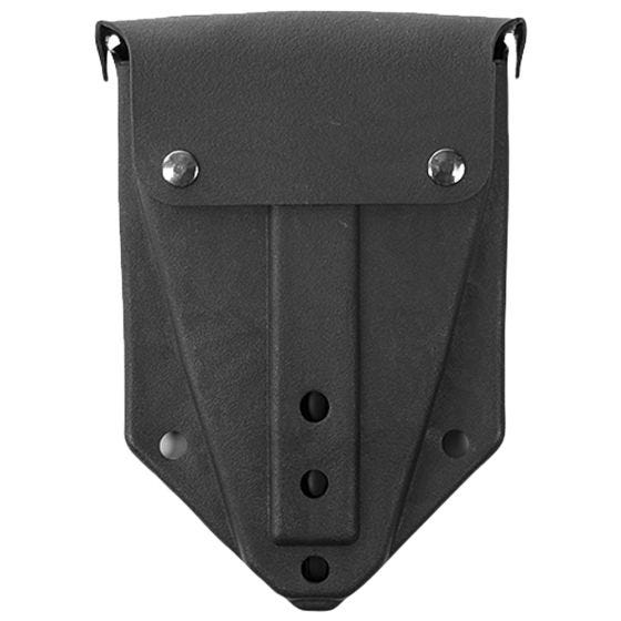 Mil-Tec US 2.5mm Tredobbelt Foldbar Skovl med Hylster - Sort