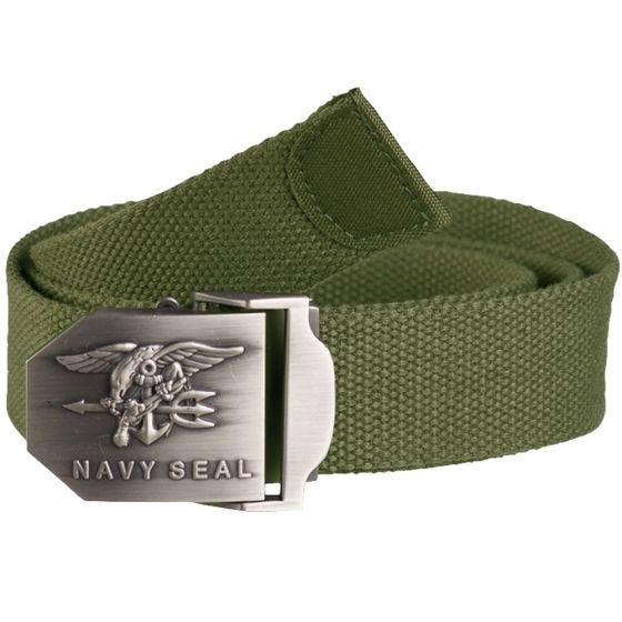 Mil-Tec US Navy Seal Bælte 38 mm - Olivenfarvet