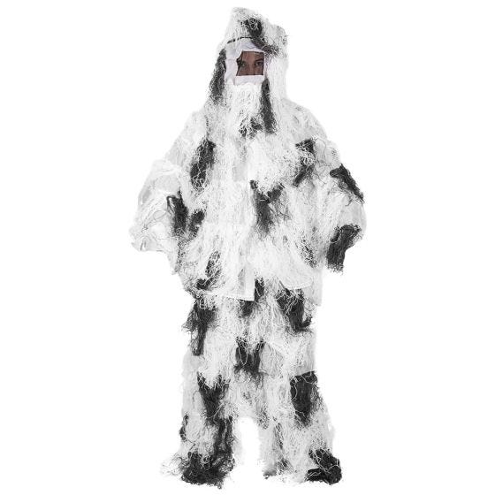Mil-Tec Anti-Fire Basic Ghillie-dragt - Snow