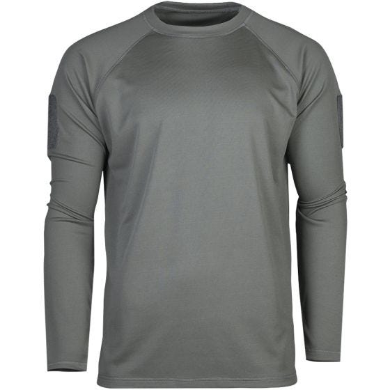 Mil-Tec Langærmet Skjorte Taktisk Quick Dry - Urban Grey