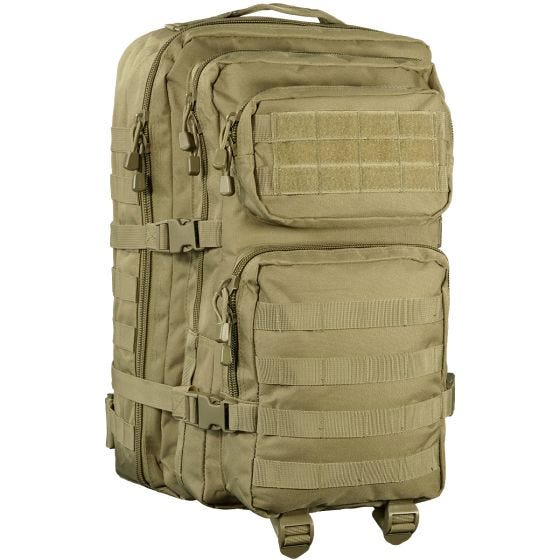Mil-Tec MOLLE US Stor Assaultpakke - Coyote