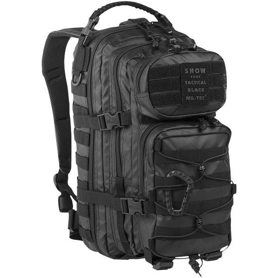 Mil-Tec US Lille Assaultpakke - Sort