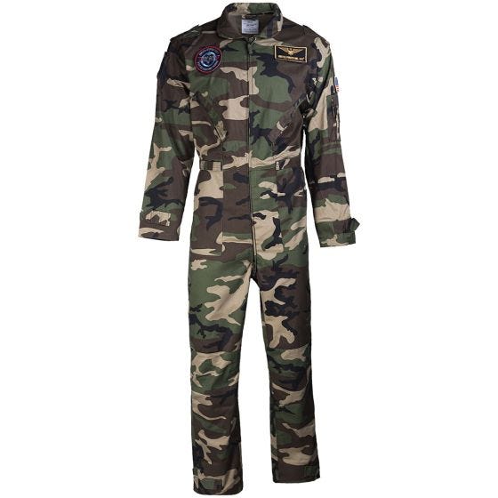 Mil-Tec US Flyverdragt - Woodland