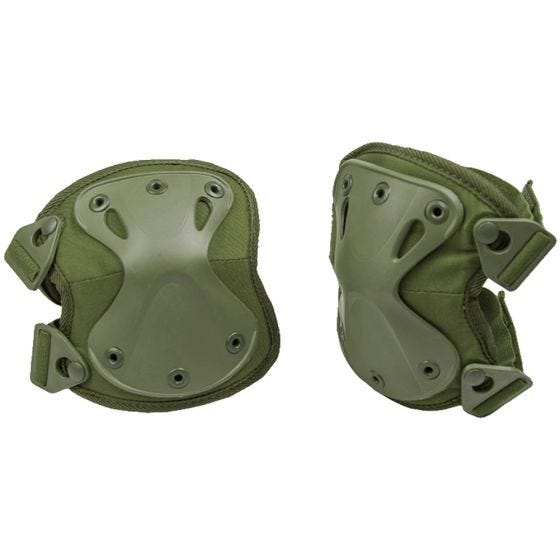 Mil-Tec Protect Knæpuder - Olivenfarvet