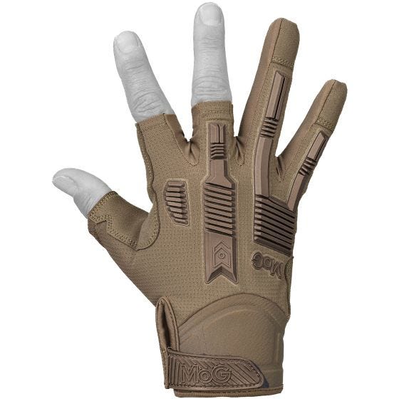 MoG Target High Abrasion ErgoShield Trivium Handsker - Coyote Brown