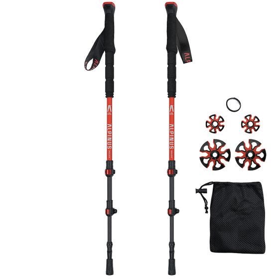 Alpinus Pro Dhaulagiri Gangstave - Rød
