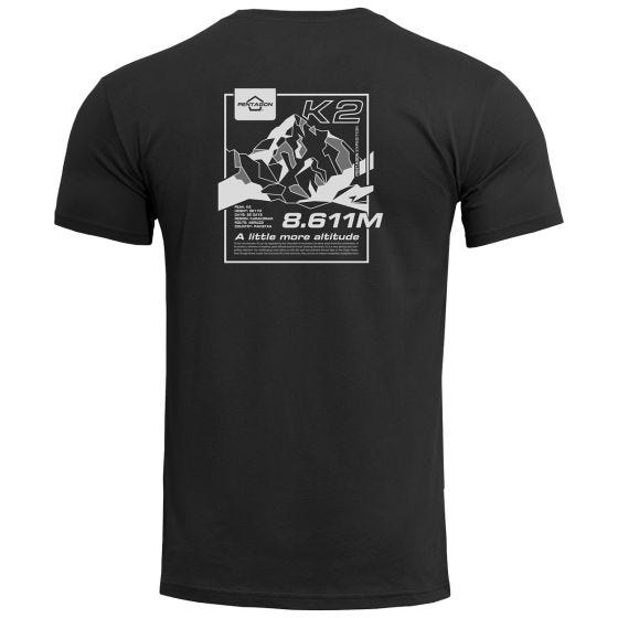 Pentagon Ageron K2 Mountain T-shirt - Sort