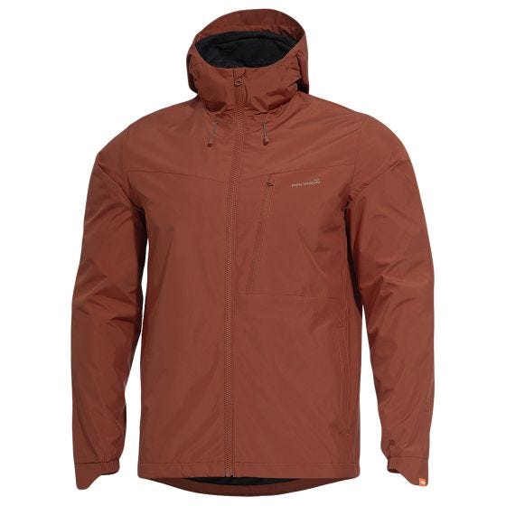 Pentagon Anemos Vindstopperjakke - Maroon Red