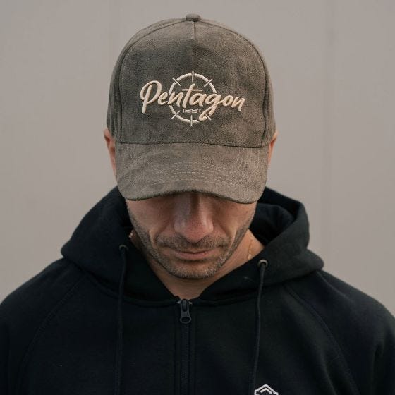 Pentagon Liam Velvet Kasket - Sort