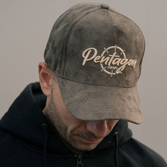 Pentagon Liam Velvet Kasket - Sort