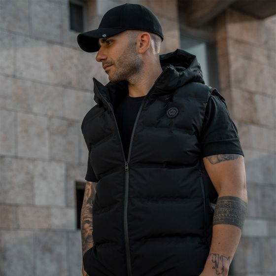 Pentagon Omega Down Vest - Cinder Grey