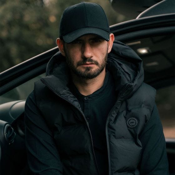 Pentagon Omega Down Vest - Cinder Grey