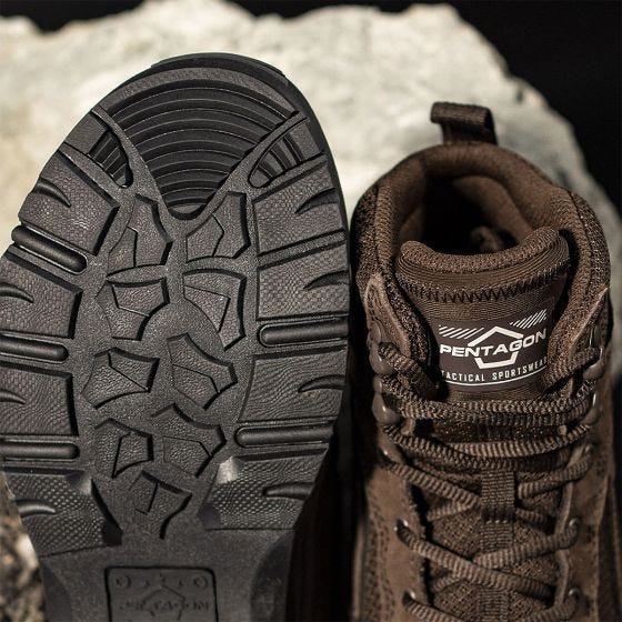 Pentagon Scorpion V2 Støvler Nubuck - Terra Brown