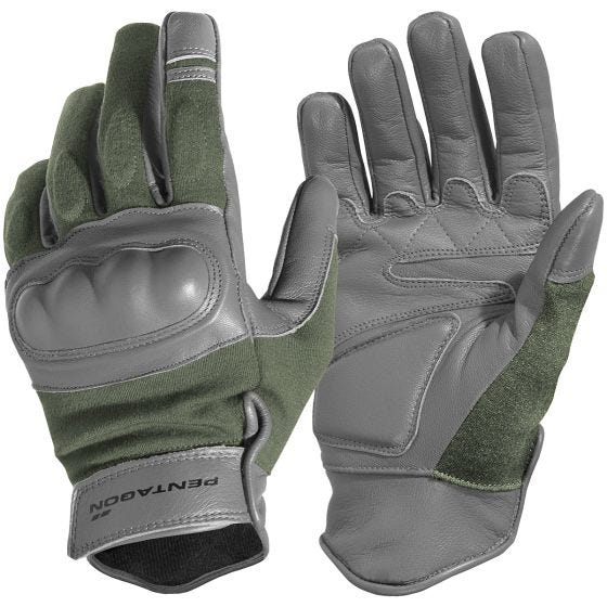 Pentagon Tactical Storm Handsker - Olivenfarvet