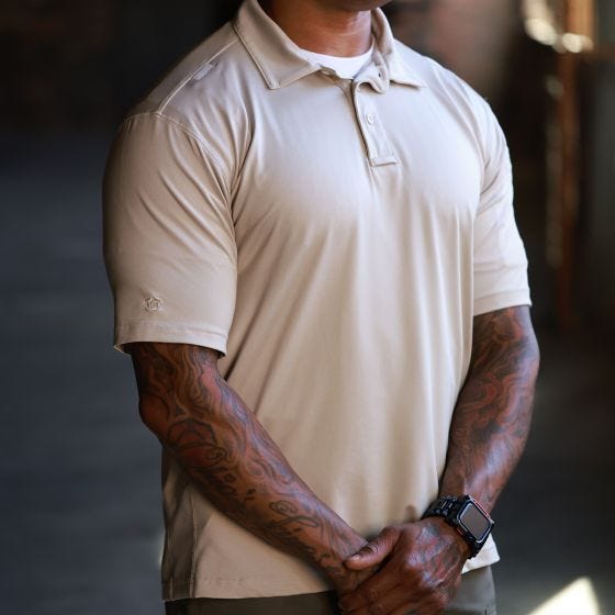 Propper EdgeTec Kortærmet polo - Heather Grey