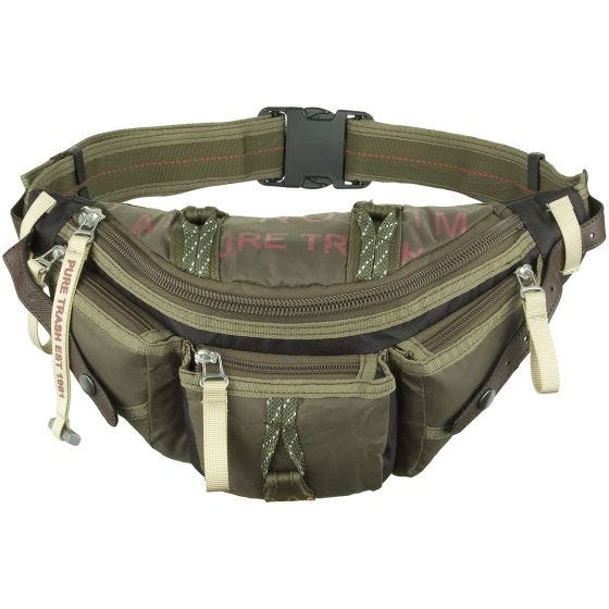 Pure Trash Bæltetaske - OD Green
