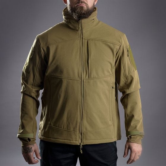 STOIRM Tactical Soft-shell jakke - Coyote Tan