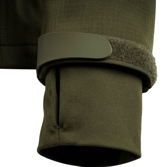 STOIRM Tactical Soft-shell jakke - Olivenfarvet