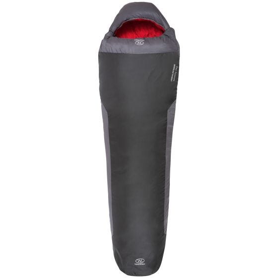 Highlander Serenity 350 Mummy-sovepose - Charcoal