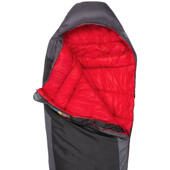 Highlander Serenity 350 Mummy-sovepose - Charcoal