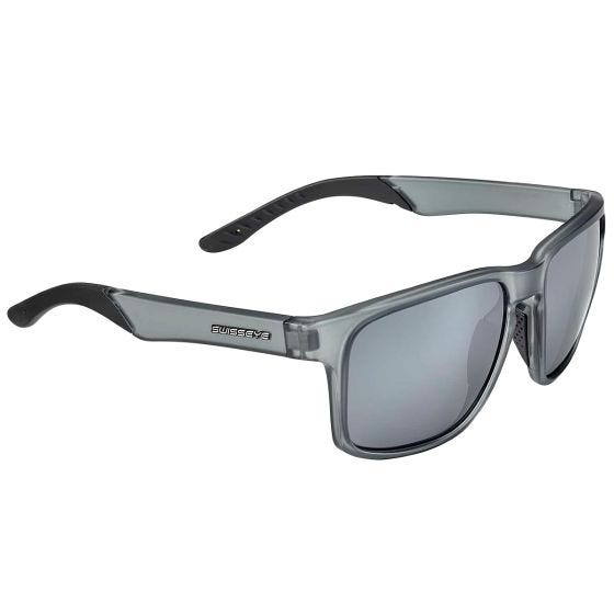 Swiss Eye Life Solbriller - Smoke FM linse / Krystalgrå mat/sort stel