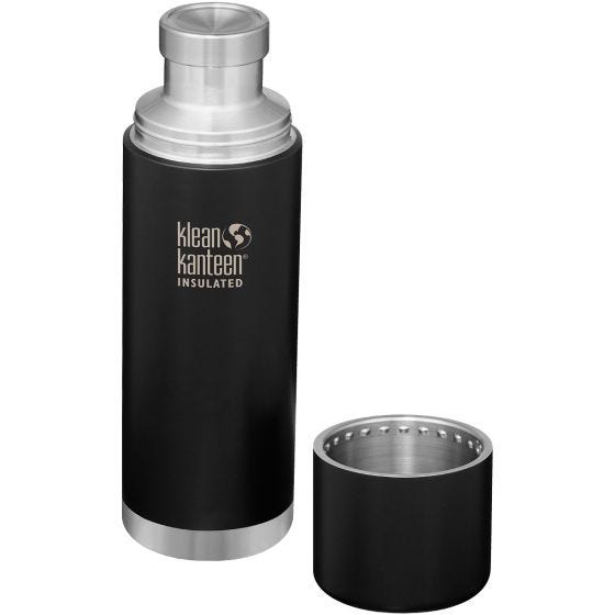 Klean Kanteen TKPro 1000ml Insulated Thermos - Shale Black