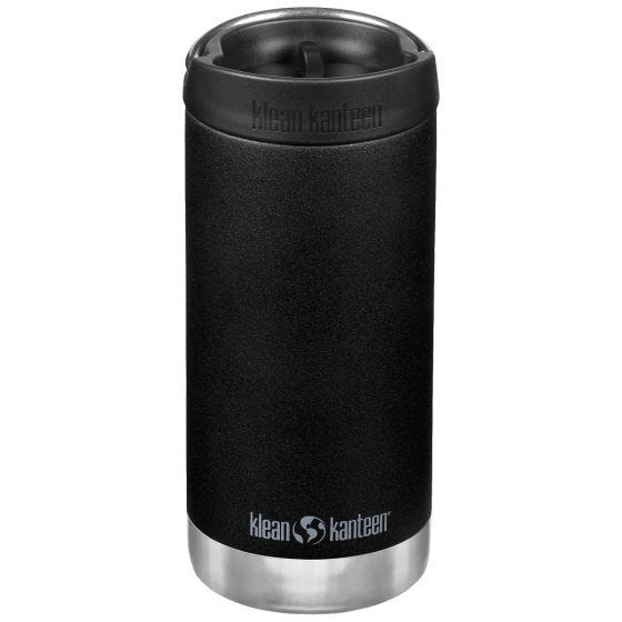 Klean Kanteen TKWide Cafe Cap Termoflaske 355 ml - Sort