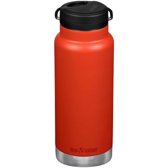 Klean Kanteen TKWide Termoflaske 946 ml Twist Cap w/Straw - Tiger Lilly