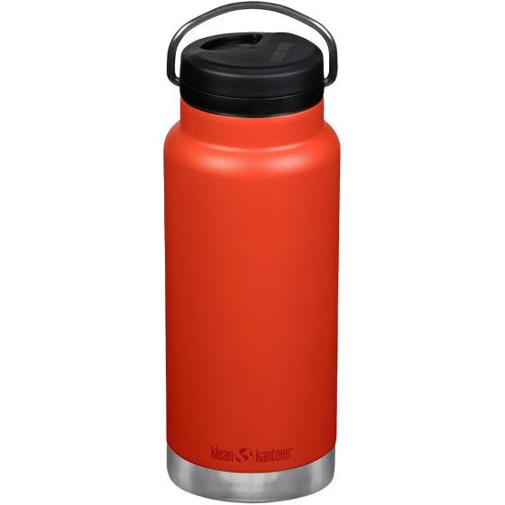 Klean Kanteen TKWide Termoflaske 946 ml Twist Cap w/Straw - Tiger Lilly