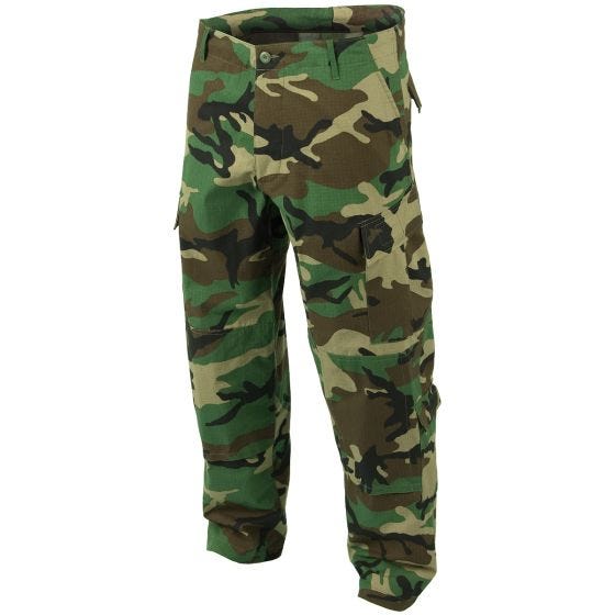 Teesar ACU Kampbukser - Woodland