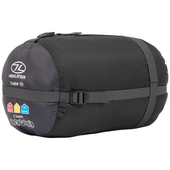 Highlander Trekker 150 Mummy-sovepose - Charcoal