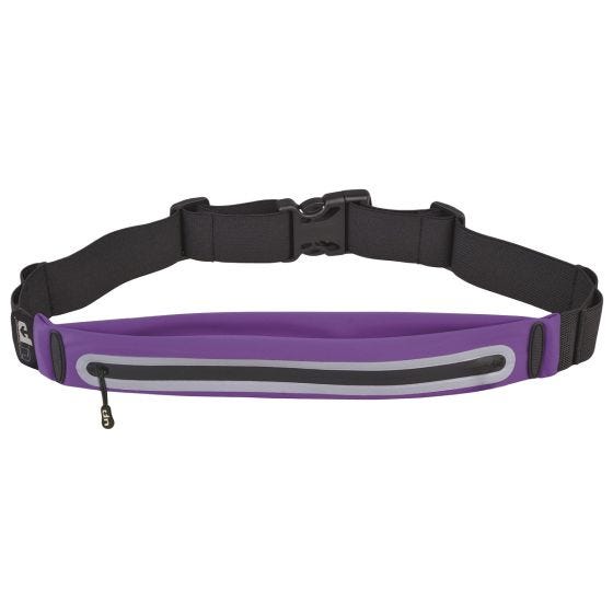 Ultimate Performance Ease Runners Expandable Bæltetaske - Purple/Reflective