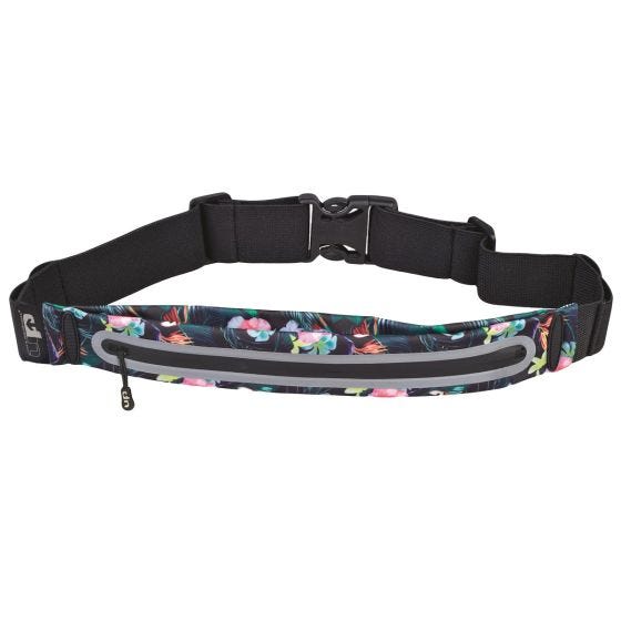 Ultimate Performance Ease Runners Expandable Bæltetaske - Tropical/Reflective
