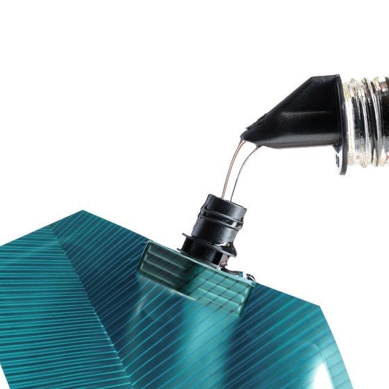 Vapur Incognito Flaske 300 ml - Blågrøn