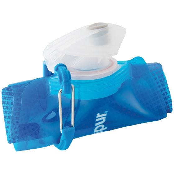 Vapur Wide Mouth Flaske 500 ml - Cyan Blue