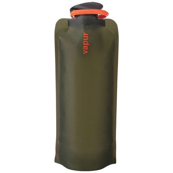 Vapur Wide Mouth Flaske 700 ml - Olivenfarvet