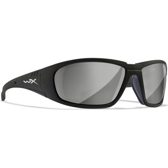 Wiley X WX Boss Briller - Silver Flash Lens / Matte Black Frame