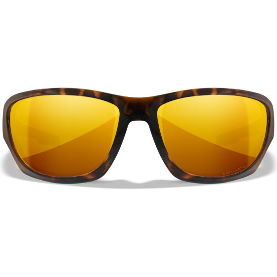 Wiley X WX Climb Briller - Captivate Polarized Bronze Mirror Lenses / Gloss Tortoise Frame